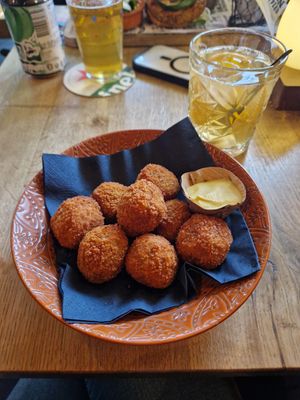 Vegan Bitterballen at Toque Toque Foodcafé  in Utrecht