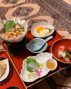 Dinner set (second half)  at Ekoin in Koya