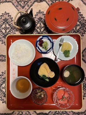 Breakfast   at Ekoin in Koya