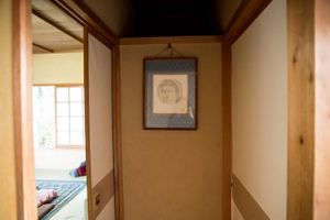 Entrance to our room at Ekoin in Koya