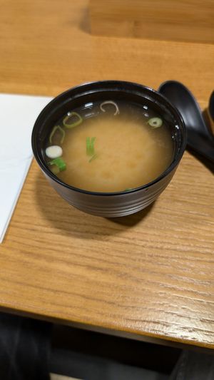 Miso soup (marked vegan on menu) at Matcha Komachi - 1030 in Vienna