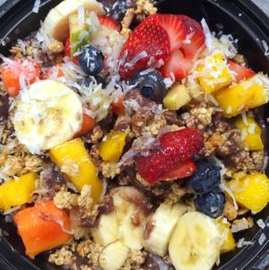 acai bowl at Carrot Express - South Beach in Miami Beach