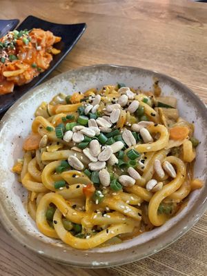 Udon noodles with tom yum sauce  at Ohy-Ahy in Województwo Lubuskie