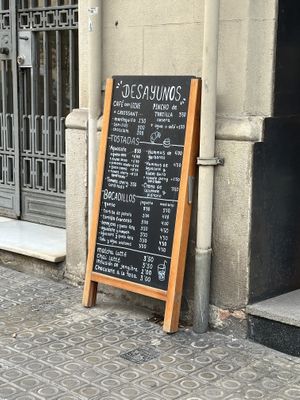 Menu 2  at Tast i mes Natural in Barcelona