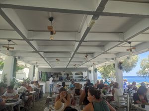 Interior at Santo Athiri in Kamari