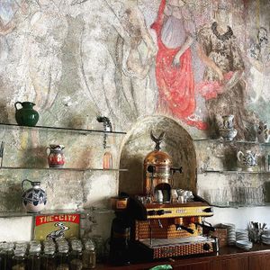 Entrance  at Temple Natura in Mallorca