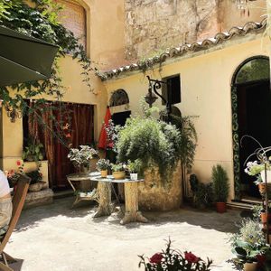 Garden  at Temple Natura in Mallorca