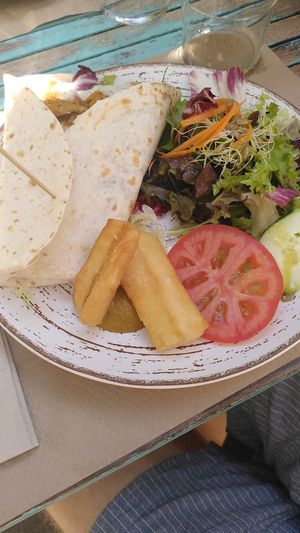 Burrito at Temple Natura in Mallorca