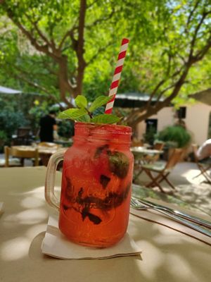 Lemonade at Temple Natura in Mallorca