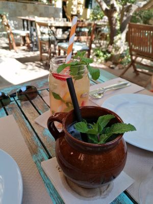 Homemade Limonade & Ginger Beer at Temple Natura in Mallorca