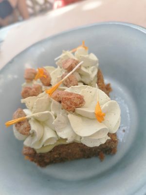 Carrot cake   at Temple Natura in Mallorca