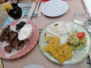 Starters  at Temple Natura in Mallorca