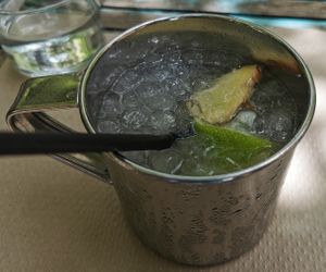 Ginger soda at Temple Natura in Mallorca