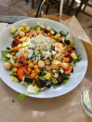 Tabbouleh Salad at Temple Natura in Mallorca