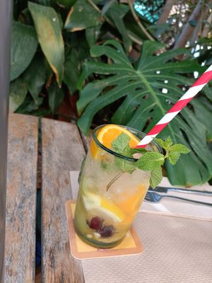 Self made Limonade  at Temple Natura in Mallorca