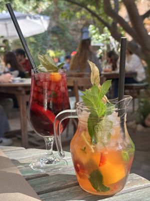 Drinks  at Temple Natura in Mallorca