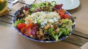 Couscous at Temple Natura in Mallorca