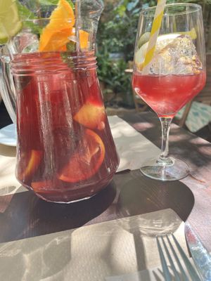 Sangria  at Temple Natura in Mallorca