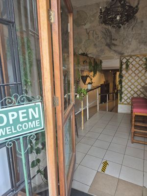 Welcoming Entrance at Temple Natura in Mallorca