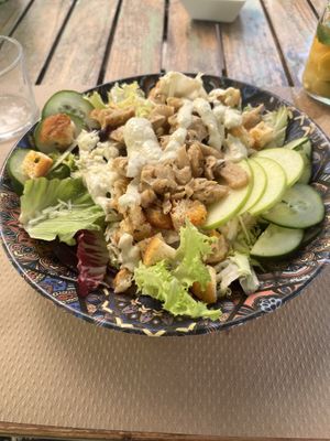 Caesar salad   at Temple Natura in Mallorca