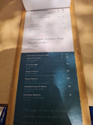 Vegan wines at Temple Natura in Mallorca