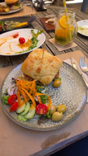 Foccacia at Temple Natura in Mallorca