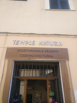 Doorway at Temple Natura in Mallorca