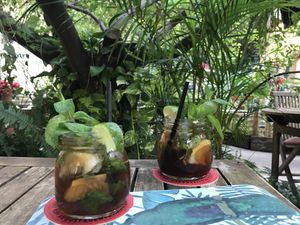 Homemade limo at Temple Natura in Mallorca