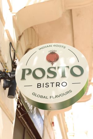 Our Logo  at Posto Bistro in Prague