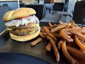 Double BBF   at Souley Vegan in Oakland