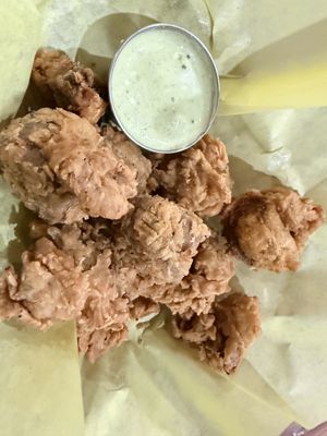 Not gator bites   at Souley Vegan in Oakland