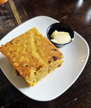 Cornbread at Souley Vegan in Oakland