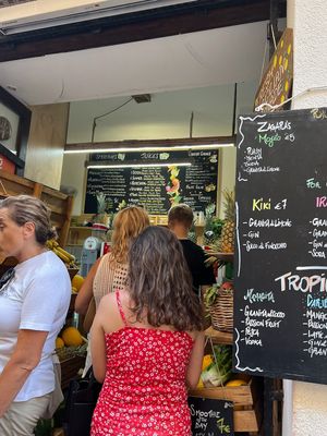 Menu  at Zagara Juice Bar in Cefalu