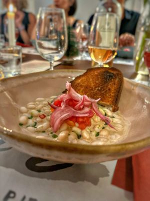 “Antalya style” piyaz  at Pan Kitchen - Pop Up  in Istanbul