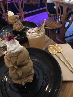 Dessert  at Orgasmic in Byron Bay