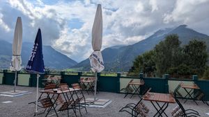 Biergarten (wetterbedingt geschlossen) at Belle Epoque - Bistro + Cafe in Ehrwald