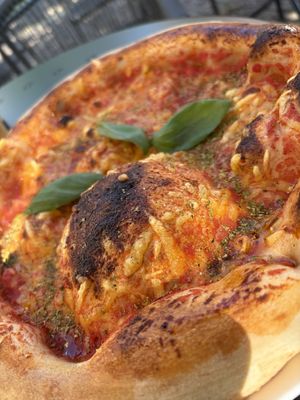 Pizza Margherita  at volare in Leipzig