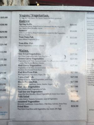 Menu Oct 2023 at Choc Dee in Palm Cove