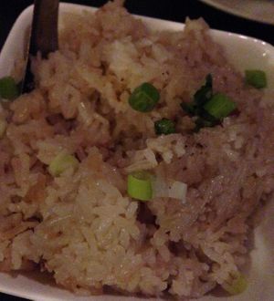 Coconut rice. at Choc Dee in Palm Cove