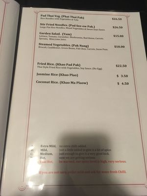 Vegan/Veg Menu Page 2 at Choc Dee in Palm Cove