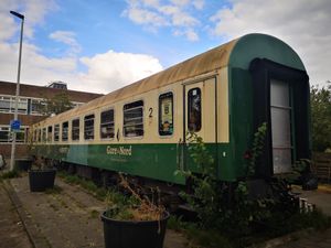 Outside at Gare du Nord in Rotterdam