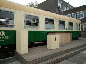 outside view at Gare du Nord in Rotterdam