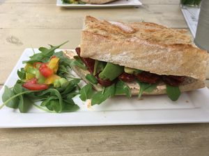 tempeh mmmmmmm! at Gare du Nord in Rotterdam