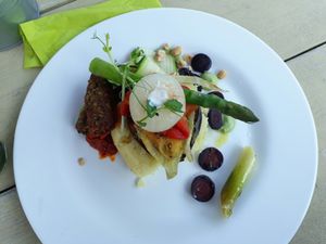 3-course vegan meal at Gare du Nord in Rotterdam