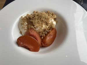 Dessert   at Gare du Nord in Rotterdam