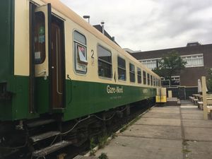 A train at Gare du Nord in Rotterdam