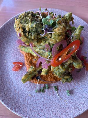Broccoli tempura   at Pink  in County Dublin