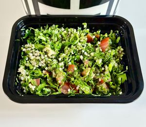 Quinoa tabbouleh  at Operation Falafel in Dubai