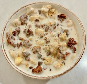 Dark chocolate muesli  at Dacia Felix in Bucharest