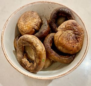 Sautéed mushrooms  at Dacia Felix in Bucharest